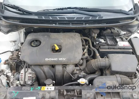 2017 Kia Forte Lx из США, поврежденный, VIN 3KPFL4A72HE023321